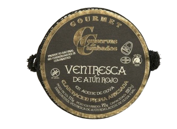 Ventresca de Atún Rojo en Aceite de Oliva. Conservas de Cambados