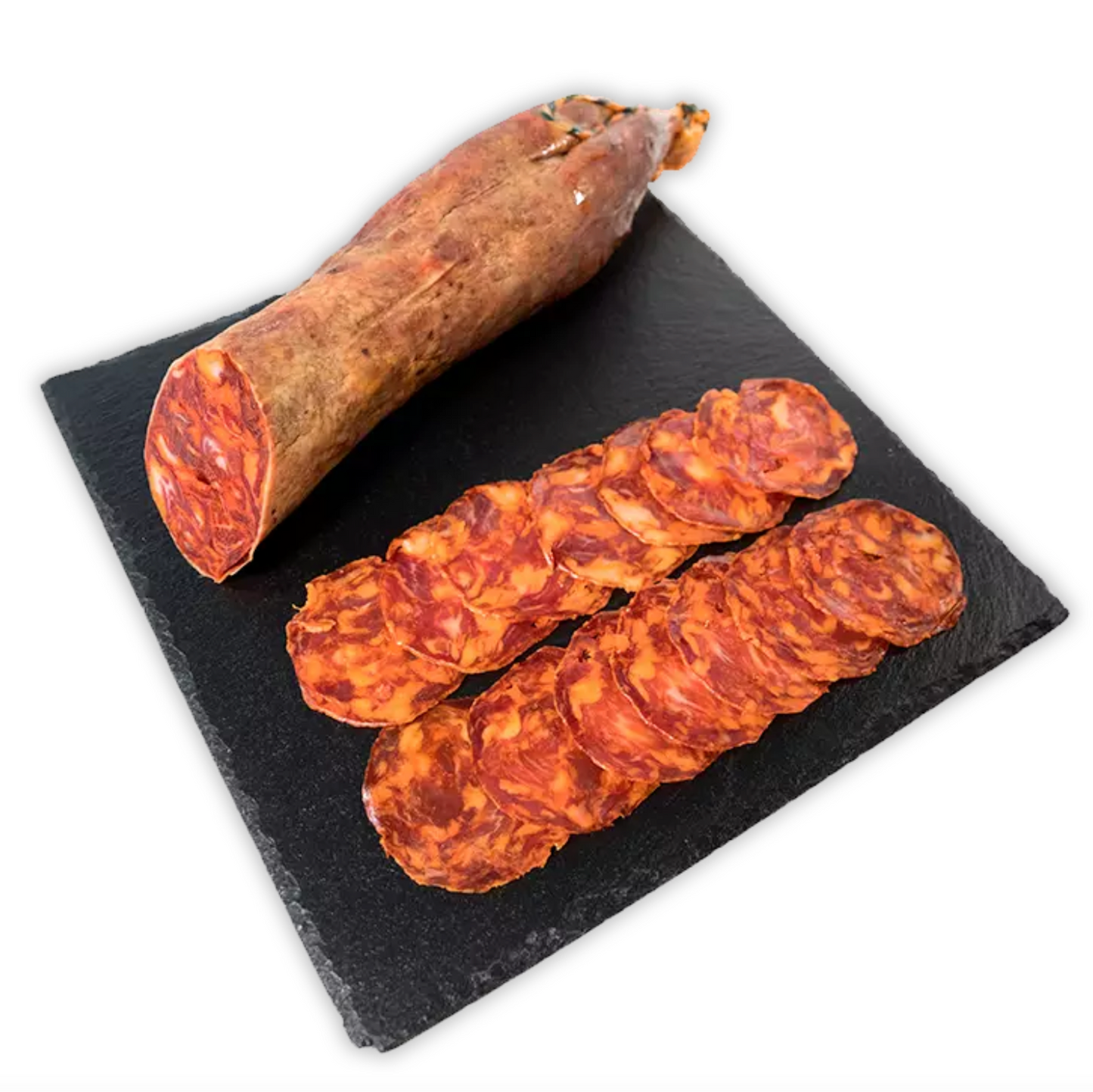 Chorizo Cebo Cular Ibérico. Media Pieza. Julián Martín.