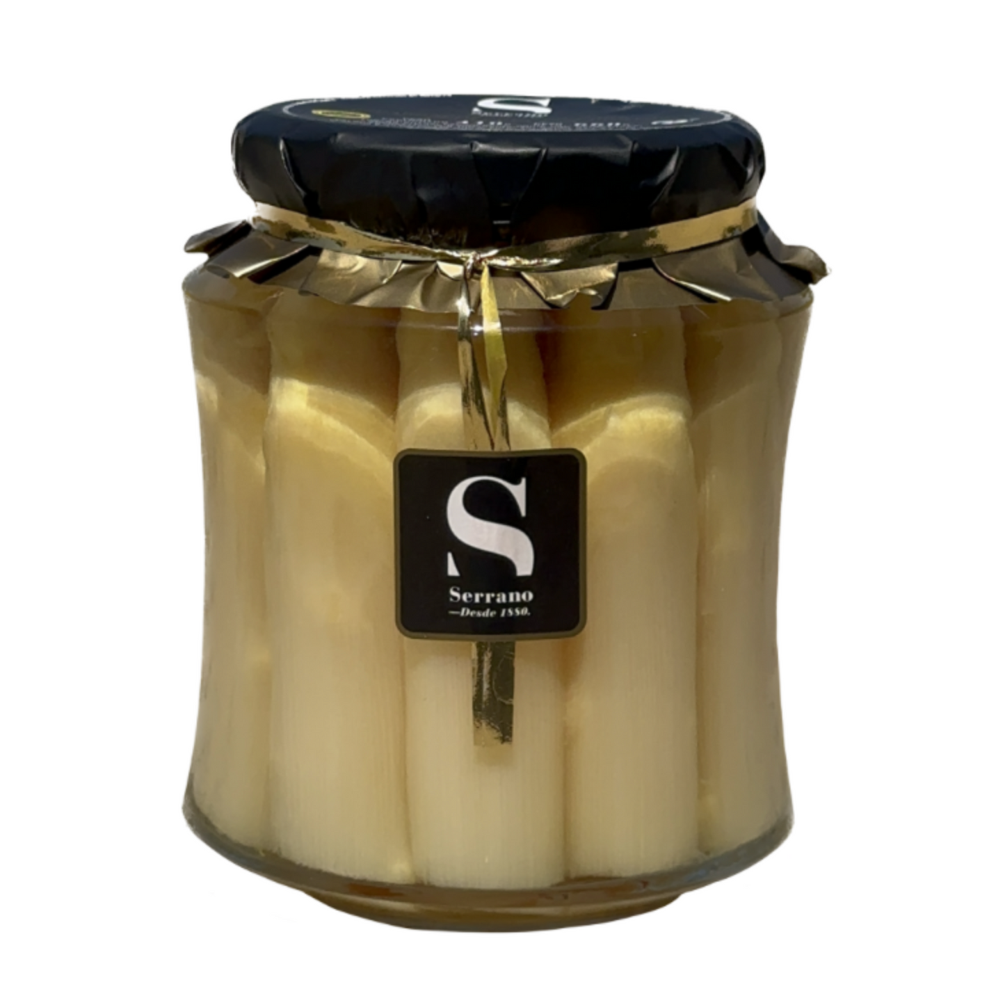Espárragos Blancos Extra de Navarra. Edición Limitada Rafaello. Serrano.