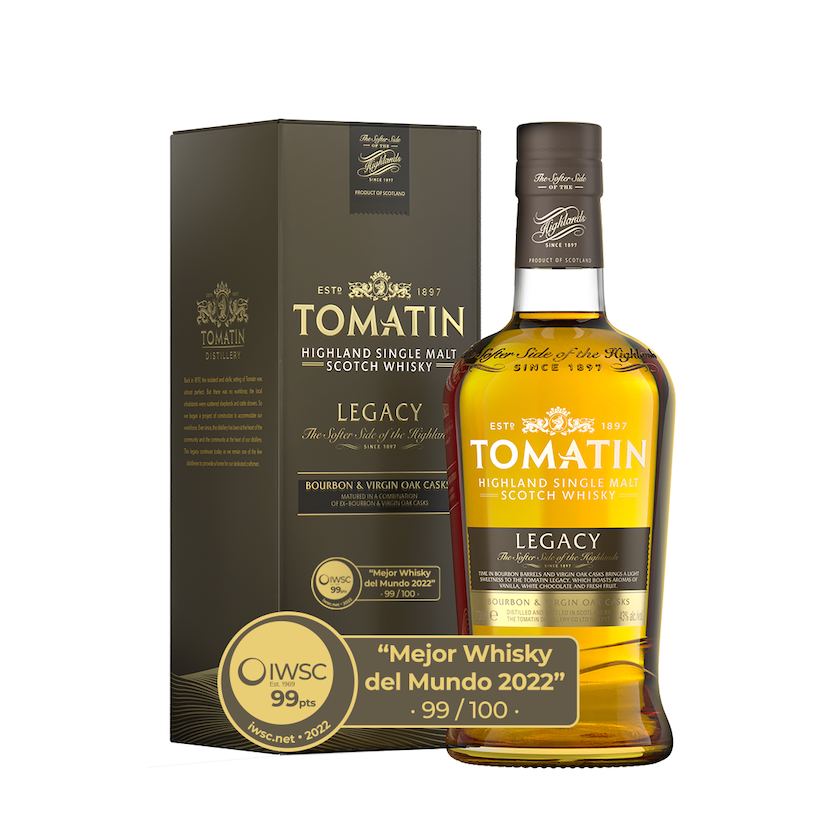 Whisky. Tomatín.