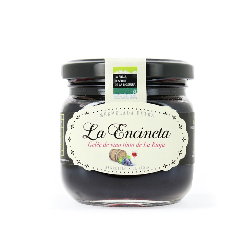 Gélee de Vino Tinto de la Rioja. La Encineta.
