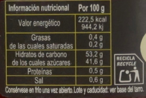 Mermelada de Pimiento Piquillo asado a leña. La Encineta.