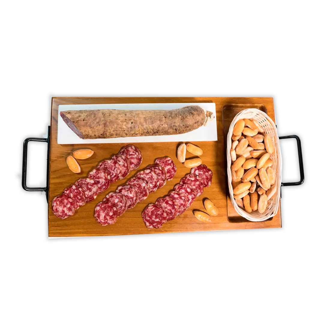 Salchichón de Bellota de Campaña Ibérico. Media Pieza. Julián Martín.