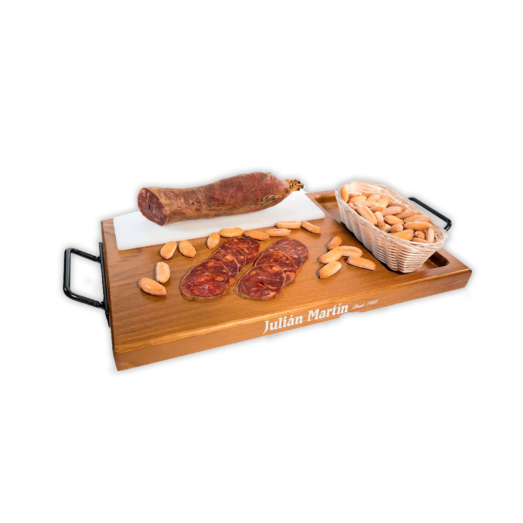 Chorizo de Bellota de Campaña Ibérico. Media pieza. Julián Martín.