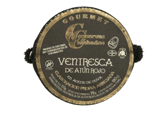 Ventresca de Atún Rojo en Aceite de Oliva. Conservas de Cambados