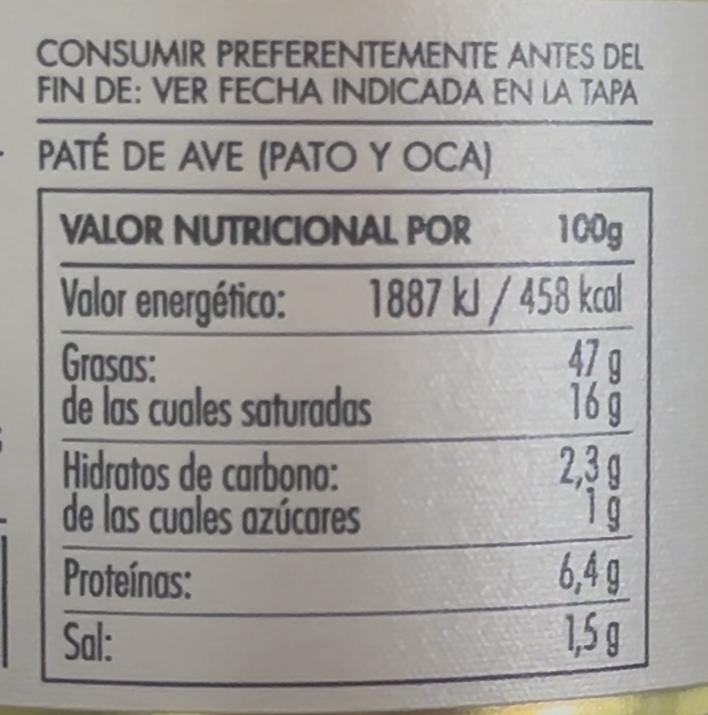 Mousse de Oca. Etxenike.